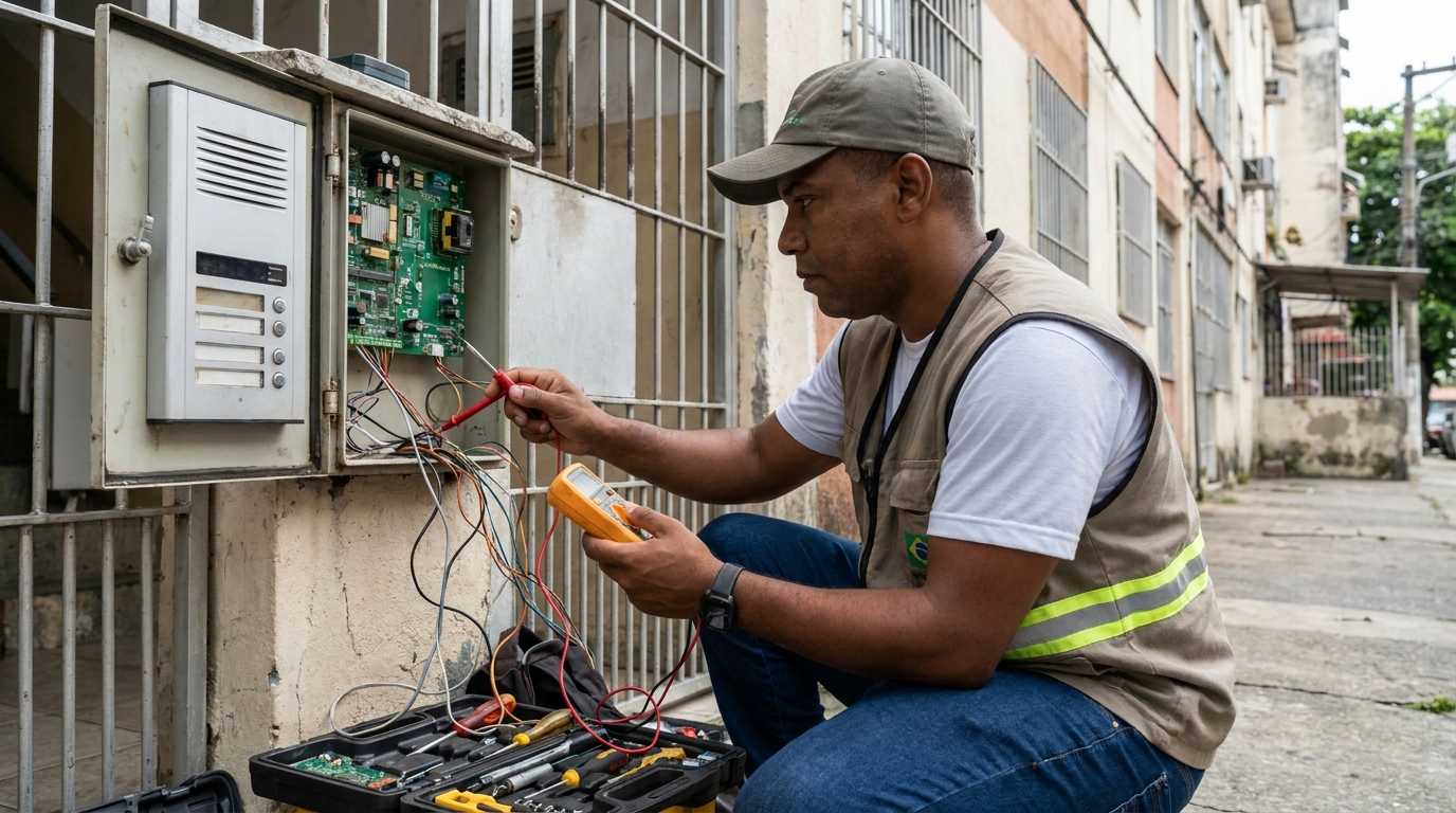 Reparo de Placa e Campainha em Sete Lagoas‑MG